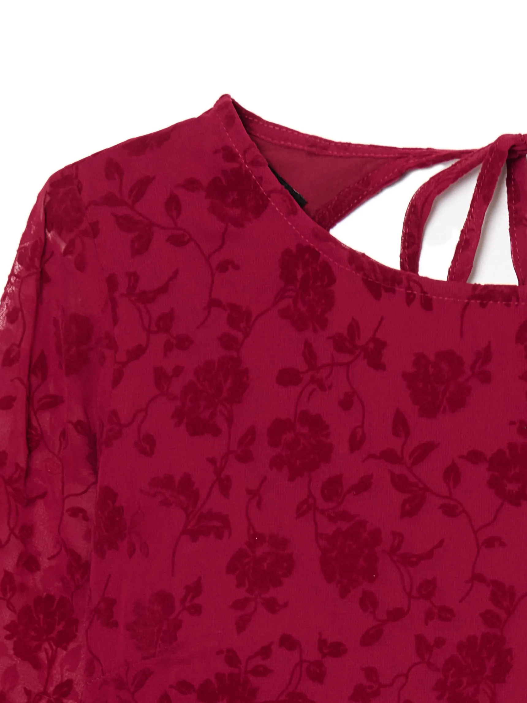 Sale Cropp Szyfonowa sukienka mini w kwiaty szary