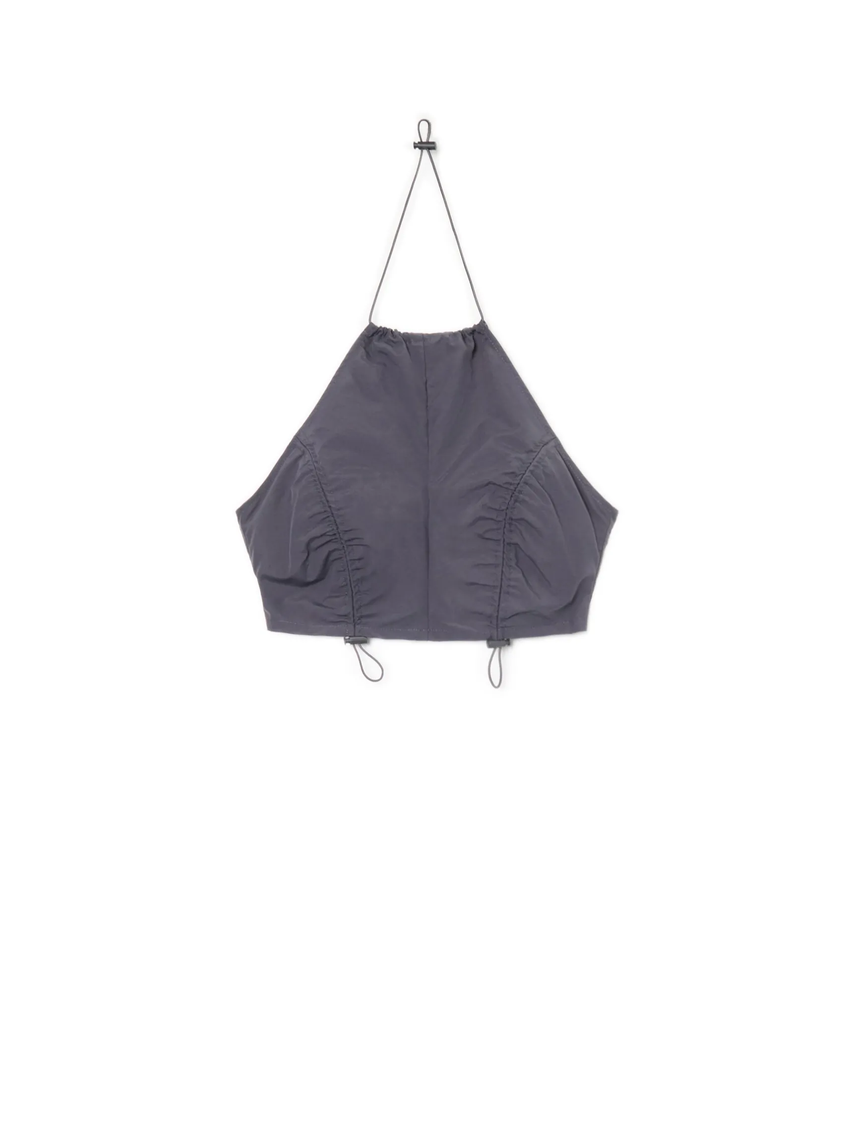Fashion Cropp Top z regulacją fioletowy