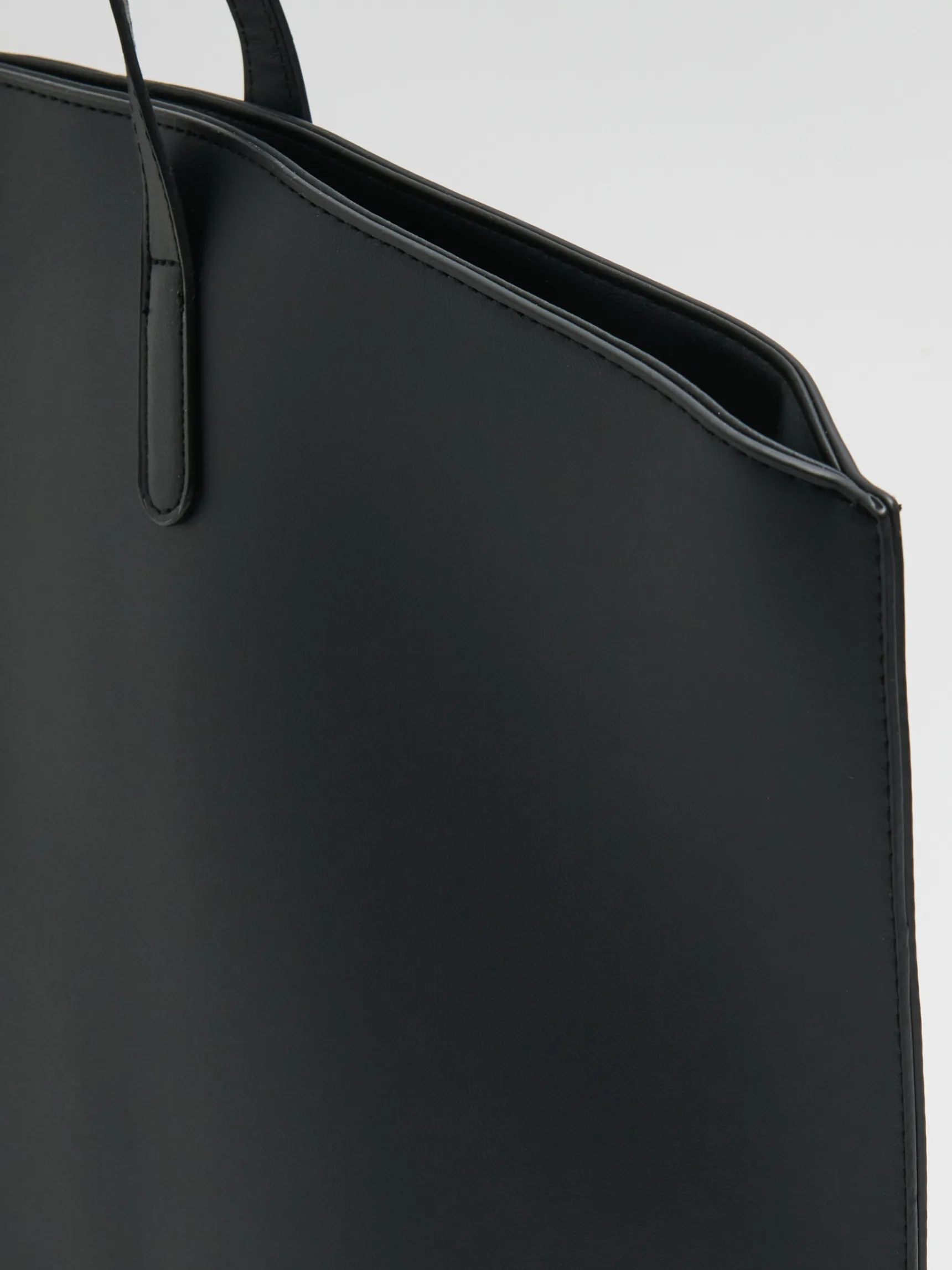 Fashion Cropp Torebka shopper z przegrodą czarny