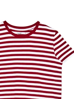Clearance Cropp T-shirt w czerwono-białe paski czerwony