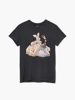 Clearance Cropp T-shirt z Przyjaciółmi ze Stumilowego Lasu UNISEX szary