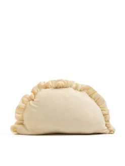 Discount Cropp Świąteczna bluza snuddie w pierogi beżowy