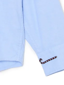 Hot Cropp Świąteczna koszula z Grinchem niebieski