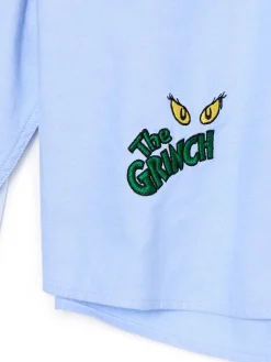 Hot Cropp Świąteczna koszula z Grinchem niebieski