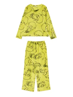 Best Cropp Świąteczna piżama Grinch zielony