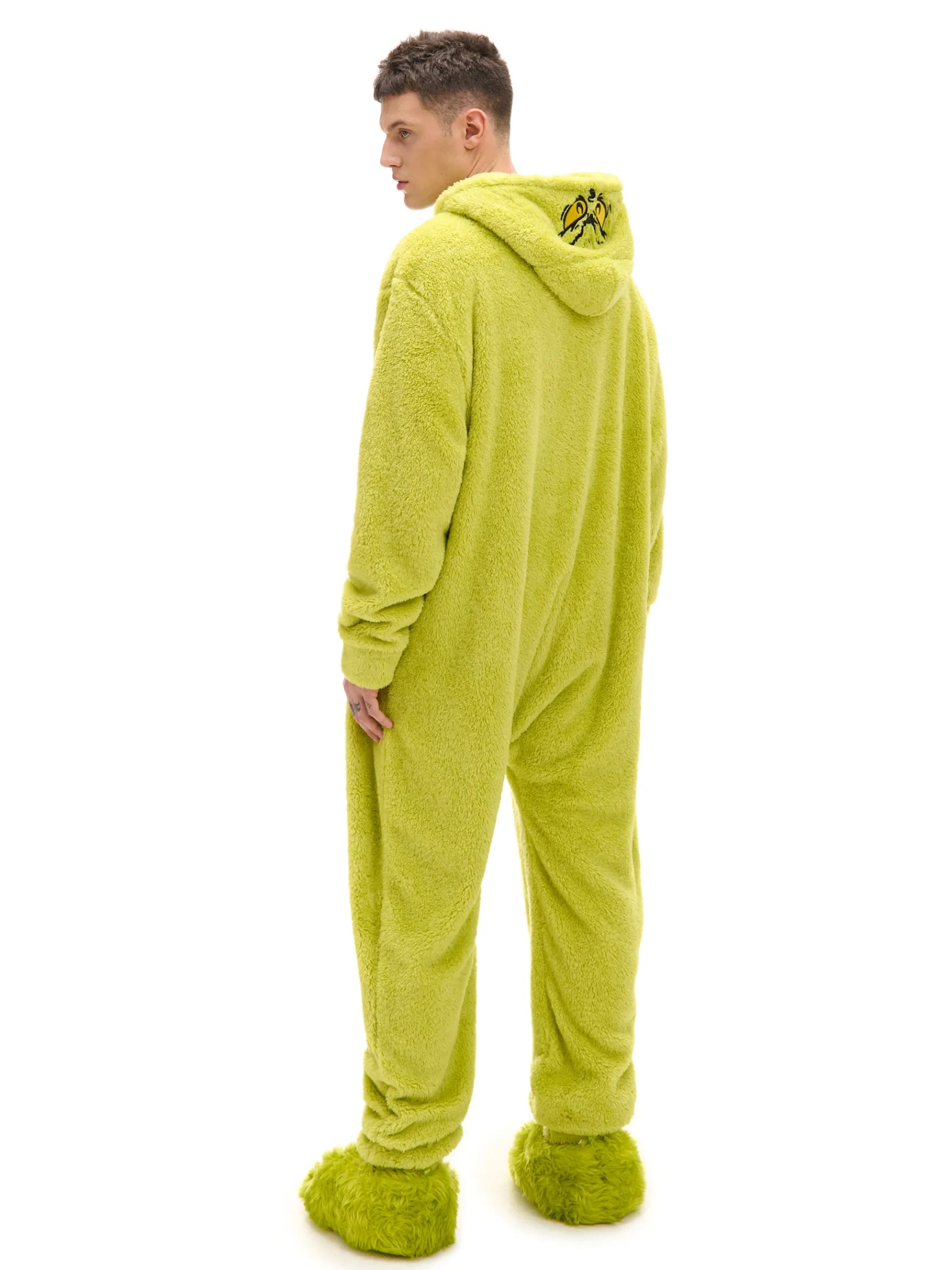 Fashion Cropp Świąteczna piżama onesie Grinch zielony