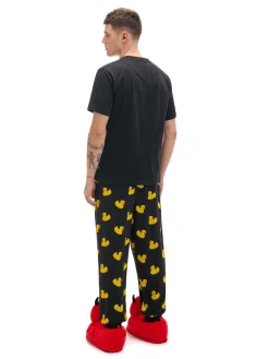 Fashion Cropp Świąteczna piżama w kaczki żółty