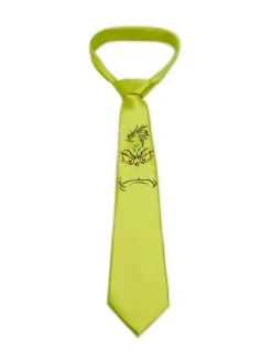 Online Cropp Świąteczny krawat Grinch zielony