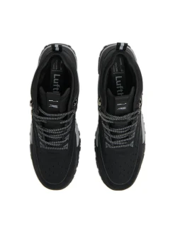 Fashion Cropp Wysokie czarne sneakersy czarny