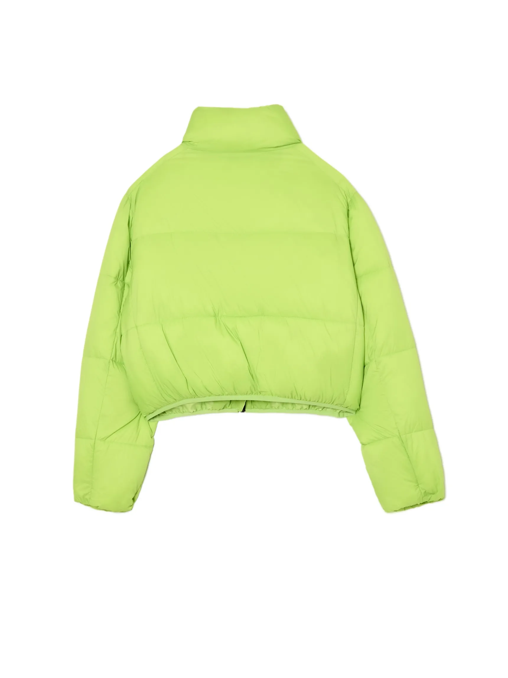 Clearance Cropp Zielona kurtka puffer zielony