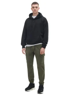 Clearance Cropp Zielone joggery cargo zielony