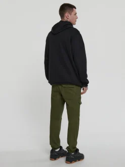New Cropp Zielone joggery z kieszeniami cargo zielony
