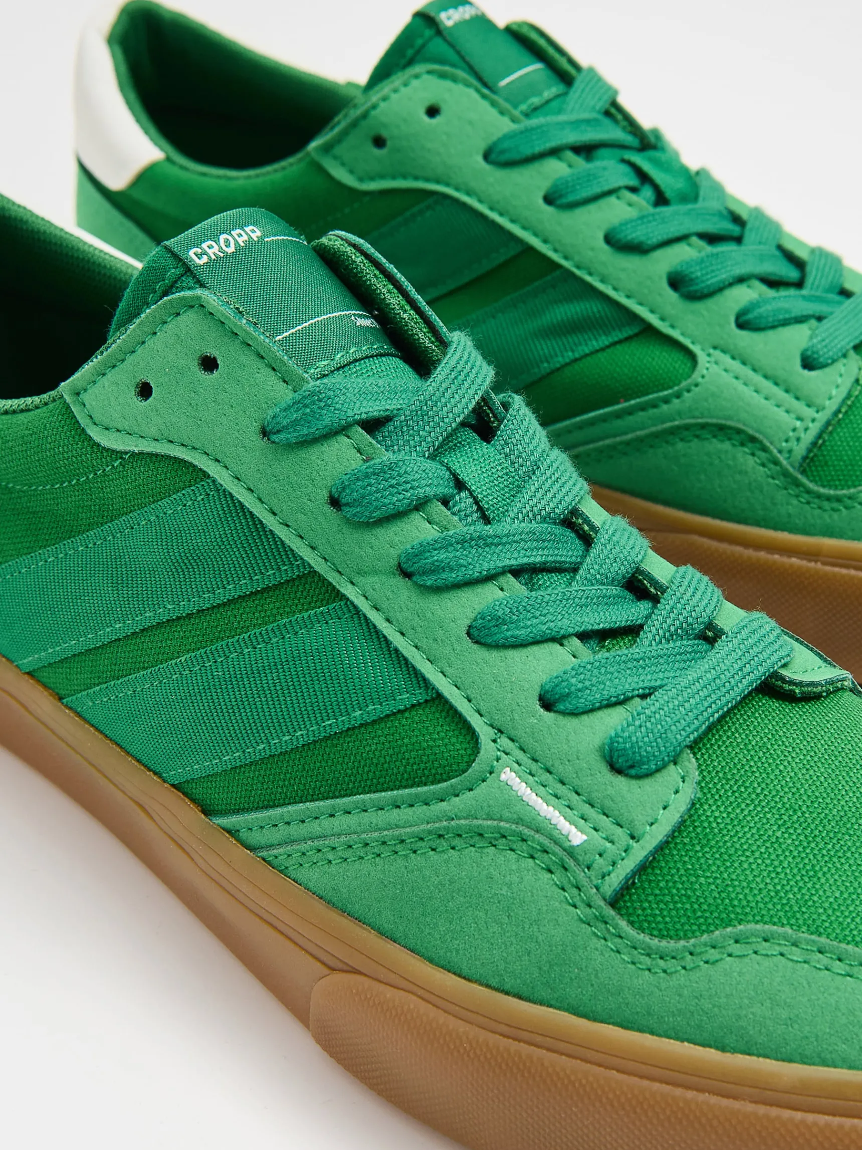 New Cropp Zielone trampki zielony